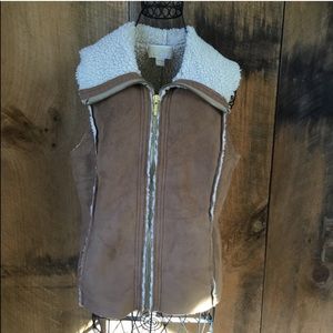Michael Kors Sherpa Vest